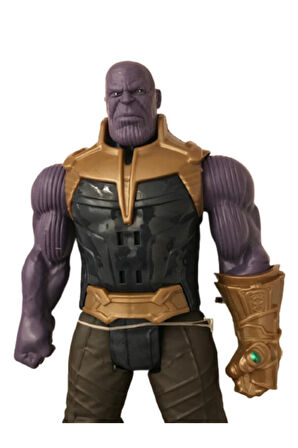 Eğitici Oyuncaklar Süper Kahraman Thanos-sesli Figür 30Cm Oyuncak 8818-14/t Kız Erkek Çocuk Oyuncak