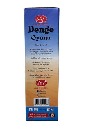 Eğitici Oyuncaklar Renkli Büyük Boy Doğal Ahşap Denge Oyunu Kule Oyunu 54 Parça Renkli Jenga Kız Erk