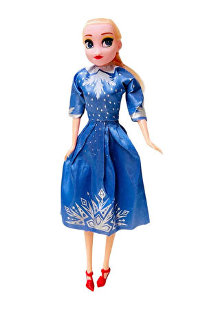 Eğitici Oyuncaklar Frozen Elsa Anna Tekli Kız Seti Oyuncak Bebek - Elsa Kız Erkek Çocuk Oyuncak