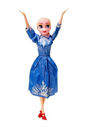 Eğitici Oyuncaklar Frozen Elsa Anna Tekli Kız Seti Oyuncak Bebek - Elsa Kız Erkek Çocuk Oyuncak