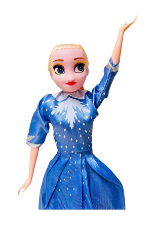 Eğitici Oyuncaklar Frozen Elsa Anna Tekli Kız Seti Oyuncak Bebek - Elsa Kız Erkek Çocuk Oyuncak