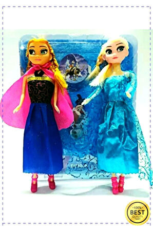 Karlar Prensesi Elsa Anna Oyuncak Bebek Egitici Kız Erkek Cocuk Oyuncak Montessori Oyuncaklar