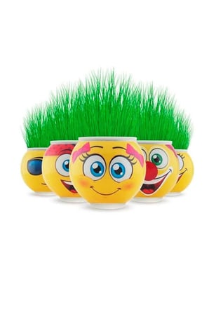 Eğitici Oyuncaklar Emoji Çim Adam 4'lü Paket (Paket Içinde 4Adet Mevcuttur) Kız Erkek Çocuk Oyuncak