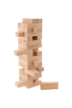 Eğitici Oyuncaklar Şahcan Denge Oyunu - Jenga Kız Erkek Çocuk Oyuncak