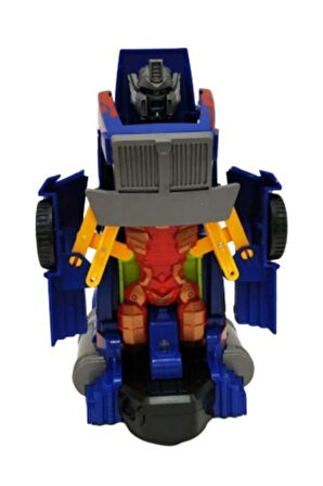 Eğitici Oyuncaklar Transformers Tarzı Işıklı Ve Sesli Tıra Dönüşen Optimus Prime Robot Kız Erkek Çoc