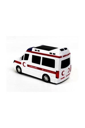 Eğitici Oyuncaklar Ambulans Büyük Boy 112 Acil Sirenli Işıklı Yerde Otomatik Giden Sesli Kız Erkek Ç