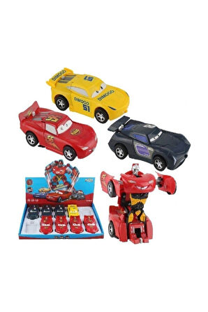 Eğitici Oyuncaklar Oyuncak Metal Robot Olan Araba / Kız Erkek Çocuk Oyuncak