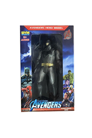 Eğitici Oyuncaklar Marvel Karakteri Batman Figürü 1Adet Işıklı Hareketli Kız Erkek Çocuk Oyuncak