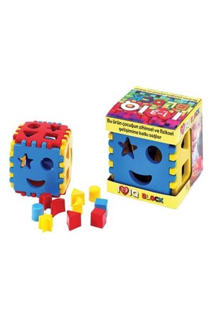 Eğitici Oyuncaklar VAE E-TİCARET I LOVE BLOCK Eğitici Oyuncak 16 Parça Kız Erkek Çocuk Oyuncak