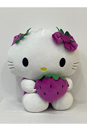Eğitici Oyuncaklar 1Adet Hello Kitty Peluş Büyük Boy 50Cm Kız Erkek Çocuk Oyuncak