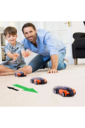 Eğitici Oyuncaklar Transformers Robot Çek Bırak Araba - Kendinden Robota Dönüşebilen Araba Bugatti -