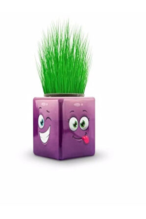 Eğitici Oyuncaklar 10'lu Karışık 3 Tarafı Emojili Figürlü Küp Çim Adamlar Okul Ve Okul Öncesi Hediye