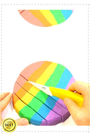 Happy Kids Kinetik Kum - Kırmızı 500gr Kız Cocuk Erkek Cocuk Montessori Oyuncaklar Egitici