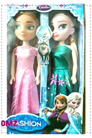 Bebek Elsa Ve Anna Fashion 2'li Kız Cocuk Erkek Cocuk Oyuncak Egitici Oyuncak Kız Erkek Cocuk Egiti
