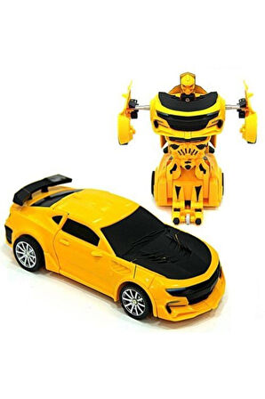 Eğitici Oyuncaklar Robot Olan Araba Bumblebee Kız Erkek Çocuk Oyuncak