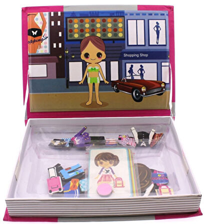 Kız Erkek Çocuk Oyuncak Manyetik Puzzle Kitap 71 Parça Kız Erkek Çocuk Oyuncak Eğitici Eğlenceli Oyu