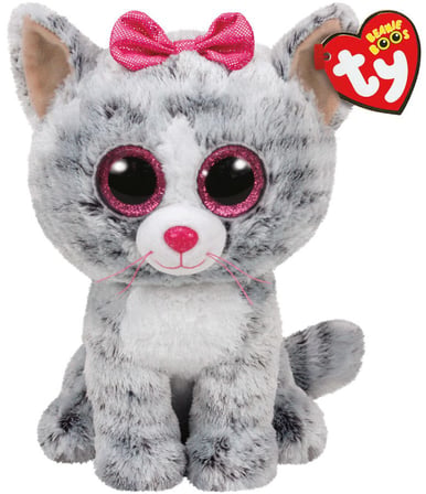 Kız Erkek Çocuk Oyuncak TY Beanie Boo´s Kiki Kedi Peluş 25cm Kız Erkek Çocuk Oyuncak Eğitici Eğlence
