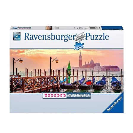 Kız Erkek Çocuk Oyuncak 150823 Ravensburger, Gondollar, 1000 Parça Puzzle Kız Erkek Çocuk Oyuncak Eğ