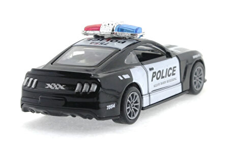Kız Erkek Çocuk Oyuncak Die Cast Çek Bırak Metal Siyah Polis Arabası Kız Erkek Çocuk Oyuncak Eğitici