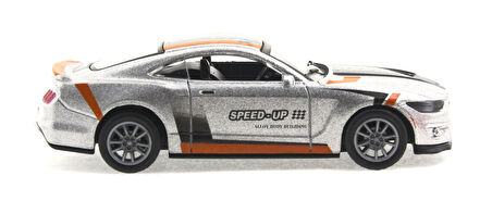 Kız Erkek Çocuk Oyuncak Die Cast Çek Bırak Metal Gri Yarış Arabası Kız Erkek Çocuk Oyuncak Eğitici E