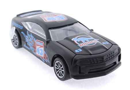 Kız Erkek Çocuk Oyuncak Die Cast Çek Bırak Metal Siyah Yarış Arabası 43 Kız Erkek Çocuk Oyuncak Eğit