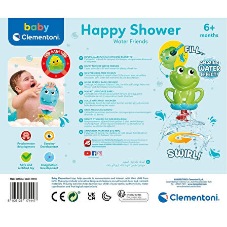 Kız Erkek Çocuk Oyuncak 17444 Baby - İlk Arkadaşlarım Banyo Oyuncağı +6 ay Kız Erkek Çocuk Oyuncak E