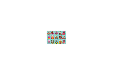 Kız Erkek Çocuk Oyuncak KS Puzzle 500 Parça Multi Owls Renkli Baykuşlar Kız Erkek Çocuk Oyuncak Eğit