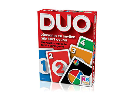 Kız Erkek Çocuk Oyuncak KS Games DUO Kart Oyunu Kız Erkek Çocuk Oyuncak Eğitici Eğlenceli Oyuncak