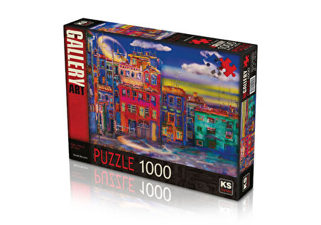 Kız Erkek Çocuk Oyuncak KS Puzzle 1000 Parça Night WithThe Moon Aysız Gece Kız Erkek Çocuk Oyuncak E