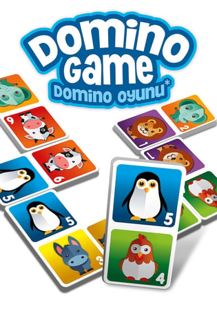 Kız Erkek Çocuk Oyuncak KS Games Eğitici Oyunlar Domino Oyunu Kız Erkek Çocuk Oyuncak Eğitici Eğlenc