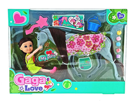 Kız Erkek Çocuk Oyuncak Gaga Love ve Gri Atı Kız Erkek Çocuk Oyuncak Eğitici Eğlenceli Oyuncak