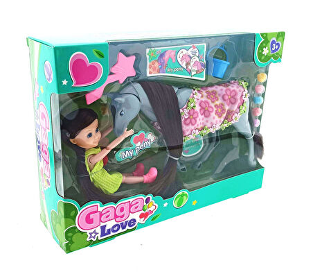 Kız Erkek Çocuk Oyuncak Gaga Love ve Gri Atı Kız Erkek Çocuk Oyuncak Eğitici Eğlenceli Oyuncak