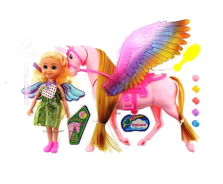 Kız Erkek Çocuk Oyuncak Nini Love ve Pembe Pegasus Kız Erkek Çocuk Oyuncak Eğitici Eğlenceli Oyuncak