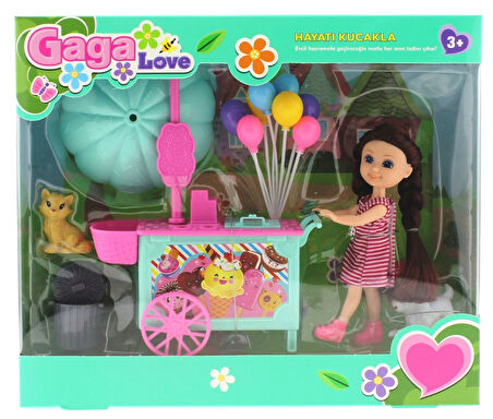 Kız Erkek Çocuk Oyuncak Gaga Love Dondurma Arabası Kız Erkek Çocuk Oyuncak Eğitici Eğlenceli Oyuncak