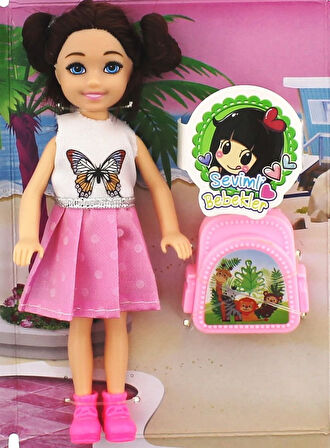 Kız Erkek Çocuk Oyuncak Baonier Beyaz Kelebek Elbiseli Bebeğim Seyahatte Kız Erkek Çocuk Oyuncak Eği