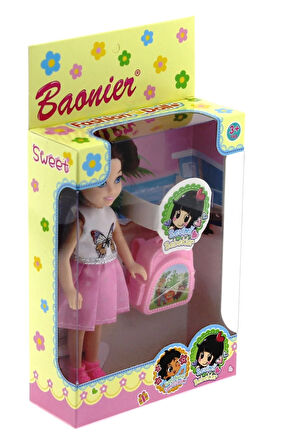 Kız Erkek Çocuk Oyuncak Baonier Beyaz Kelebek Elbiseli Bebeğim Seyahatte Kız Erkek Çocuk Oyuncak Eği