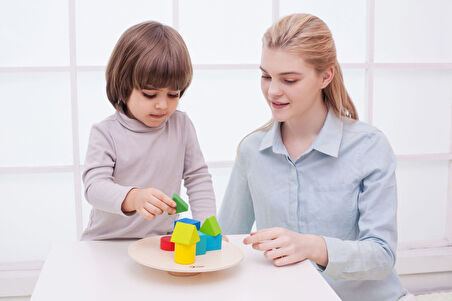 Kız Erkek Çocuk Oyuncak Ahşap Denge Oyunu Yuvarlak Kız Erkek Çocuk Oyuncak Eğitici Eğlenceli Oyuncak