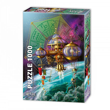 Kız Erkek Çocuk Oyuncak 1100929 Zodyak Teleskop 1000 Parça Puzzle ,Star Kız Erkek Çocuk Oyuncak Eğit