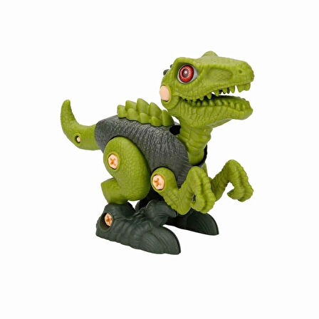 Kız Erkek Çocuk Oyuncak Sök Tak Dinozor ve Hareketli Matkap Seti Kız Erkek Çocuk Oyuncak Eğitici Eğl