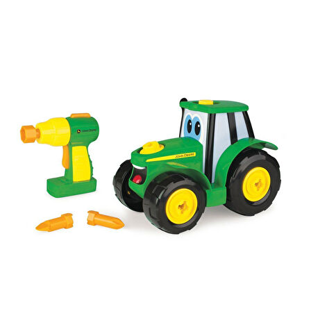 Kız Erkek Çocuk Oyuncak 46655 Tomy John Deere - Yap-Oyna Traktör Johnny +18 ay Kız Erkek Çocuk Oyunc