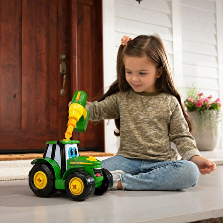 Kız Erkek Çocuk Oyuncak 46655 Tomy John Deere - Yap-Oyna Traktör Johnny +18 ay Kız Erkek Çocuk Oyunc