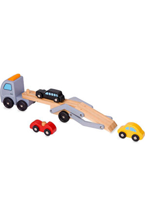 Kız Erkek Çocuk Oyuncak Ahşap Araç Taşıyıcı Tır Kız Erkek Çocuk Oyuncak Eğitici Eğlenceli Oyuncak