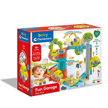 Kız Erkek Çocuk Oyuncak 17404 Eğlenceli Garaj - Baby +3 ay Kız Erkek Çocuk Oyuncak Eğitici Eğlenceli