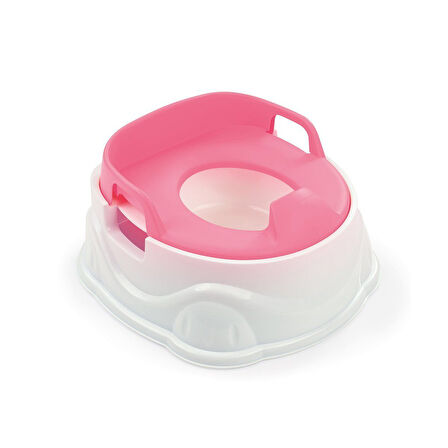 Kız Erkek Çocuk Oyuncak 7173 Dolu Lazımlık Adaptor Basamak 3IN1 -Pembe Kız Erkek Çocuk Oyuncak Eğiti