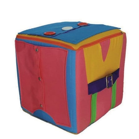 Kız Erkek Çocuk Oyuncak AND-5013 BECERİ KÜPÜ 6 İŞLEVLİ 30X30X30 Kız Erkek Çocuk Oyuncak Eğitici Eğle
