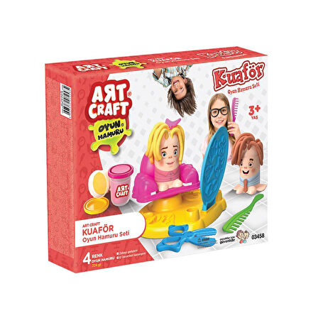 Kız Erkek Çocuk Oyuncak 03458 Dede, Kuaför Oyun Hamur Seti Kız Erkek Çocuk Oyuncak Eğitici Eğlenceli