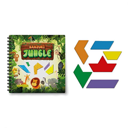 Kız Erkek Çocuk Oyuncak RD5767 Banzuki Jungle Kız Erkek Çocuk Oyuncak Eğitici Eğlenceli Oyuncak