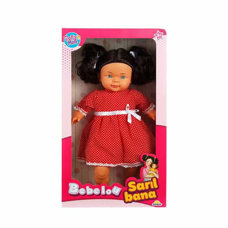 Kız Erkek Çocuk Oyuncak S01040052 BEBEK BEBELOU SARIL BANA 40CM.3A.-SUN - 1adet stokta olan gönderil