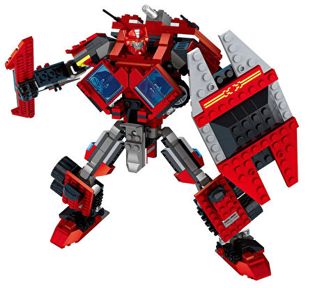 Kız Erkek Çocuk Oyuncak Ausini City Robot Set 429 Parça Kız Erkek Çocuk Oyuncak Eğitici Eğlenceli Oy