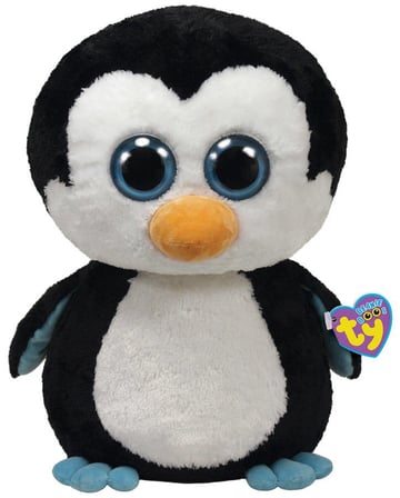 Kız Erkek Çocuk Oyuncak TY Beanie Boo´s Waddles Penguen Peluş 40cm Kız Erkek Çocuk Oyuncak Eğitici E